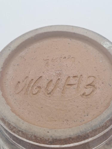 Roger Guerin Pottery Vase. Studio Pottery Vintage Belgium - Picture 11 of 12
