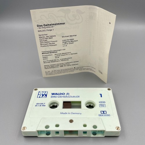 2 Waldo Hörspiel MC Kassetten Folge 1 & 2 Teldec OH HA Hans Wilhelm - Bild 4 von 5