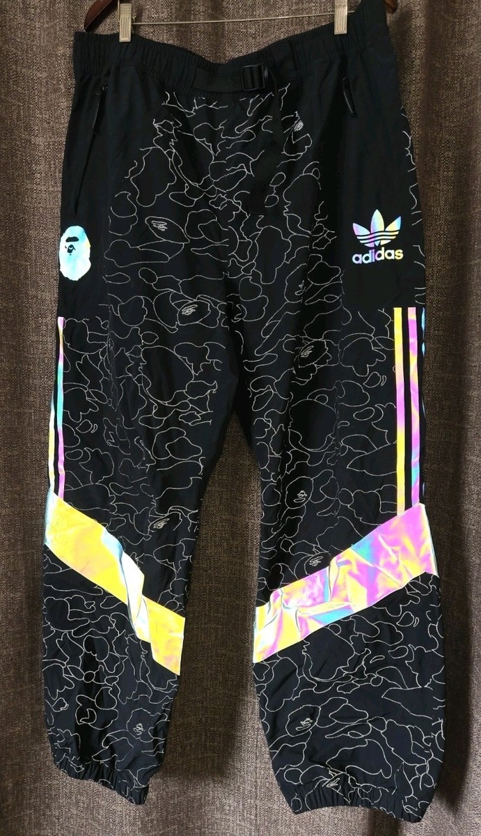 BAPE×ADIDAS スノーボード パンツ 中古 Adidas x A BATHING APE BAPE Pencil Camo Reflective Ski
