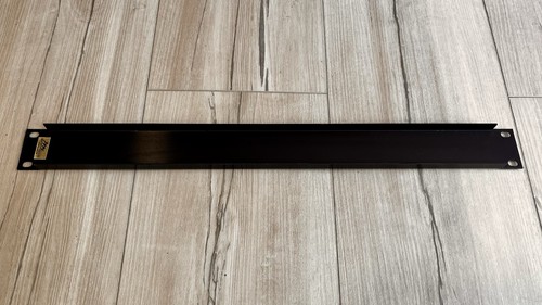 Middle Atlantic - PBL-1 - 1U - Blank - Black Flanged Aluminum Panel - Picture 2 of 3