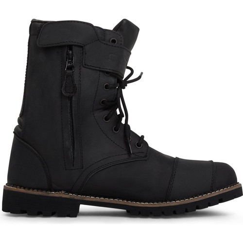 Botas de Montar Spada Pilgrim Grande CE Impermeables Motocicleta Negras Envejecidas - Imagen 3 de 5