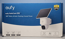 eufy SoloCam E30 Wireless Security Camera Solar Powered 2K AI Tracking 360  Pan
