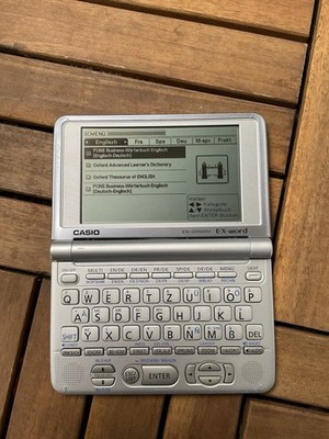 Casio EX-Word EW-G5500v Elektronisches Wörterbuch, mehrsprachig, Duden