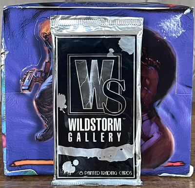 1995 WildStorm WILDSTORM GALLERY (Widevision) PACK 8 Cards IMPORT   OVP 