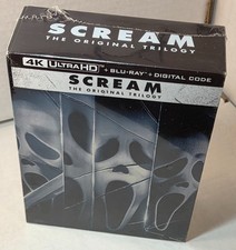 Scream: The Original Trilogy [4K UHD/Blu-ray] NEW (Sealed)- Box Shipping