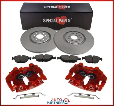 Bremssattel für VW Golf 4 R32 Audi TT 8N Sattelhalter Bremsscheibe Ø334 Belag - Bild 1 von 4