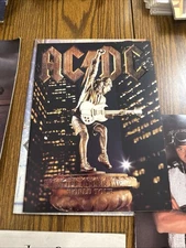 AC/DC Angus Young Stiff Upper Lip Tour 2001 Concert Program Book