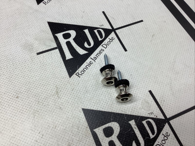 Jim Dunlop Straplok Buttons Nickel