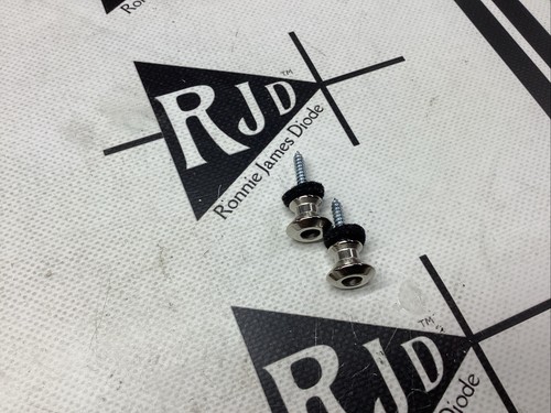 Jim Dunlop Straplok Buttons Nickel