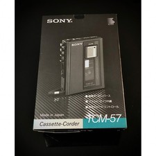 Used Sony Cassette Walkman TCM-57 with Box   Tested  Working Perfectly