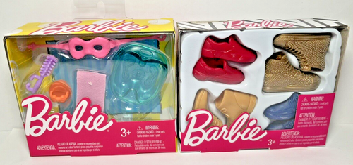 Lotto accessori bambola Barbie * Spa Day e scarpe Ken