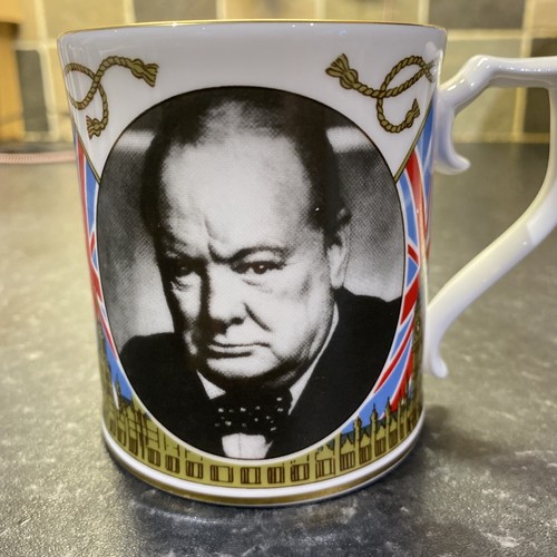 50th Anniversary Of Churchills Wartime Coalition Government 10th May 1940 Tasse