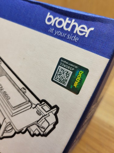 OEM BROTHER TN-660 BLACK Print Toner Cartridge - BRAND NEW/SEALED - Picture 4 of 11