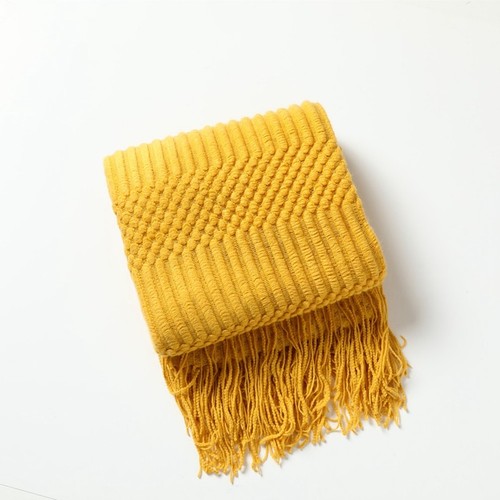 Knitted Throw Blanket with Tassels Soft Cozy Warm Bed Sofa Couch Cover Gift - Picture 25 of 26