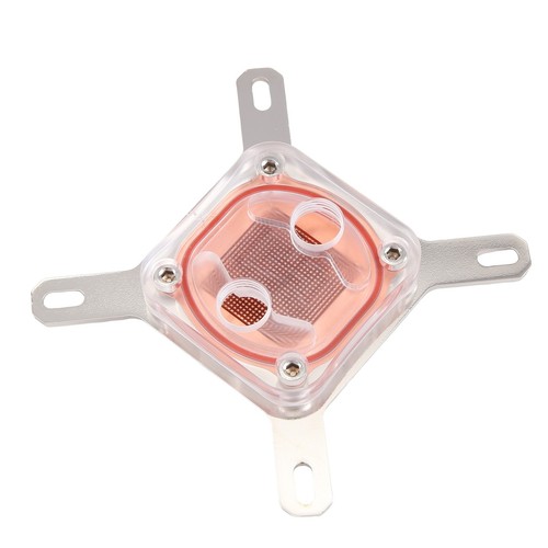 Pour Ordinateur CPU Tête de Refroidissement à Eau Ordinateur Eau Tête Froide, Argent5263 - Photo 3/8