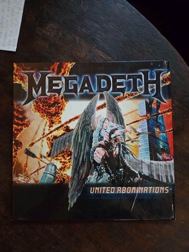 Megadeth United Abominations Original Pressing UK Vinyl NM