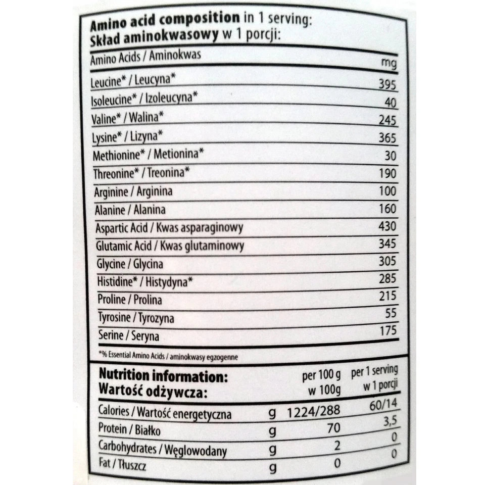 Megabol Plasmex Blood Amino Acids 350 Kapseln Animal BCAA EAA - Bild 2 von 2