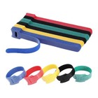 120 STÜCKE Kabelbinder, Wiederverwendbar, Kabelmanagement, Kabel-Organizer,1200