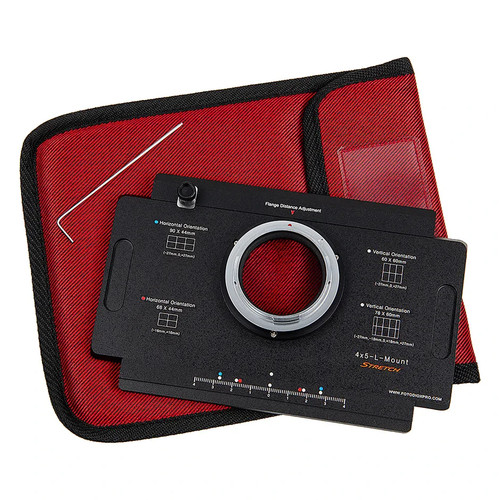 Fotodiox L-Mount Camera For Large Format 4X5 View Camera Shift/Stitch Adapter - Picture 1 of 5