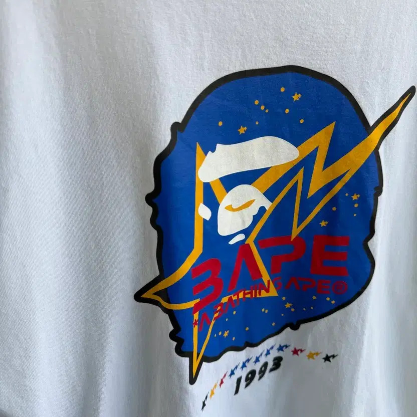 Bape NASA MOON Print Short Sleeve T-Shirt XL thumbnail 8