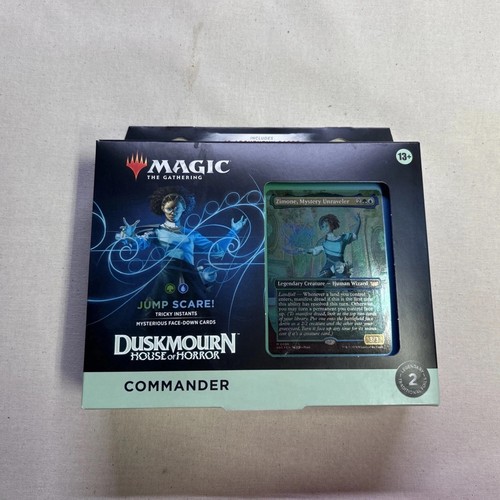 Magic The Gathering MTG - Duskmourn - Jump Scare Commander Deck - Sealed - Picture 1 of 4
