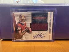 2012 Panini Rookies & Stars - Rookie Materials RG III #217 /499 (AU, MEM, RC)
