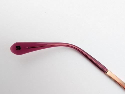 Kate Spade Eyeglasses, Frames Only, Natalia YJM, 52-16-140, Red Tort/Gold - Picture 18 of 19