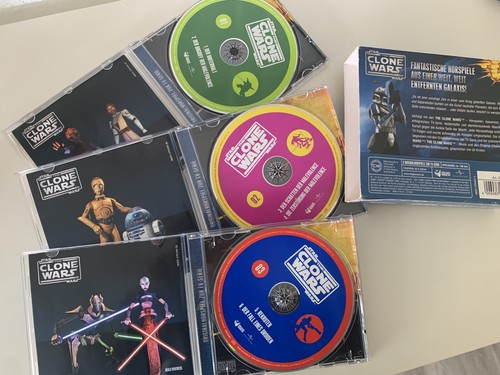 3er CD Hörspiel/Hörbuch-Box STAR WARS THE CLONE WARS (1-3) TV Serie, 6 x Folgen - Bild 5 von 5