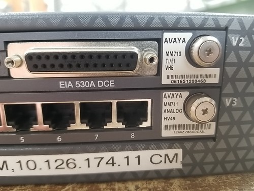 Servidor Avaya G430 Media Gateway con tarjetas S8300, MM710, MM711. *LEER⬇️* - Imagen 8 de 23