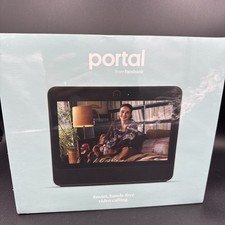 New Factory Sealed Portal By Facebook-Model B81AO1BUsVideo Call Device - Black