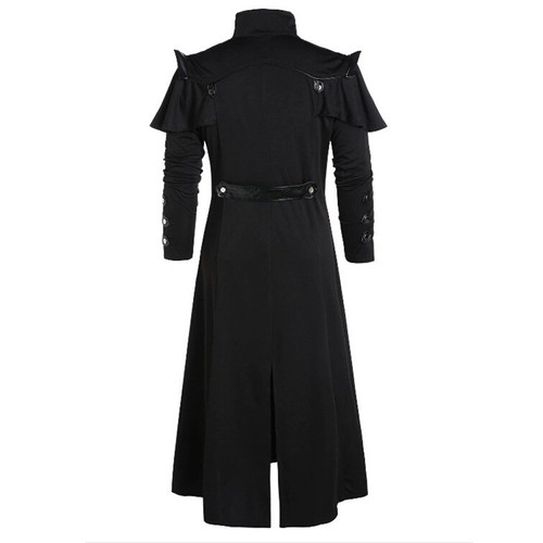 Fashion Dress Steampunk Tailcoat Jacket Victorian Assassin Comfortable - Picture 9 of 17