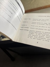 Nintendo Secret Scout NES Manual Lot Instruction Booklet Rare!