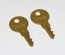 2 - 17021 Replacement Keys fit Honeywell Notifier Fire Alarm Panel Pull Station