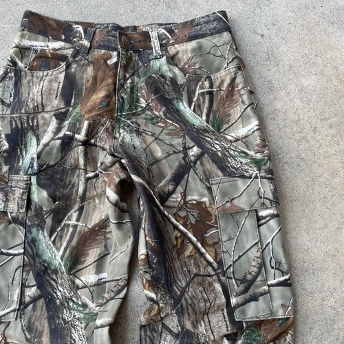 Cabela’s Real Tree Camouflage Cargo Pants Women’s Size 4 Polyester Hunting - Picture 3 of 12