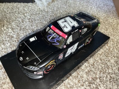 Ty Gibbs 2021 Charlotte Win Autographed nascar 1:24