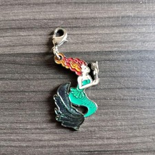 Ariel Little Mermaid Disney Zipper Charm