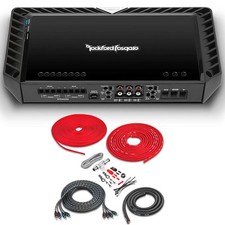 Rockford Fosgate T1000-4AD | Class AD 4-Channel Amplifier with Amp Kit