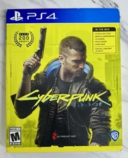 CYBERPUNK 2077 Day One Edition PS4 & PS5 | MINT CD | CIB w/ Map & Extras