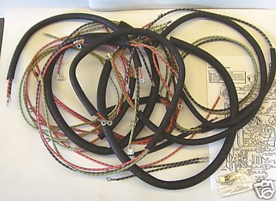 48-69 Flathead Panhead Shovelhead WIRE HARNESS 70321-48 or 70321-58 or 70321-65 - Foto 1 di 3
