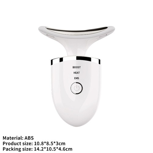 Neck Face Beauty Device 3 Colors LED Photon Therapy Skin Tighten Reduce WrinklTK - Picture 19 of 29