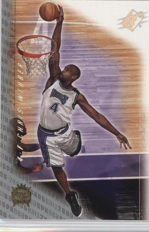 2000-01 SPx - Chris Webber #72 - 1 of 2