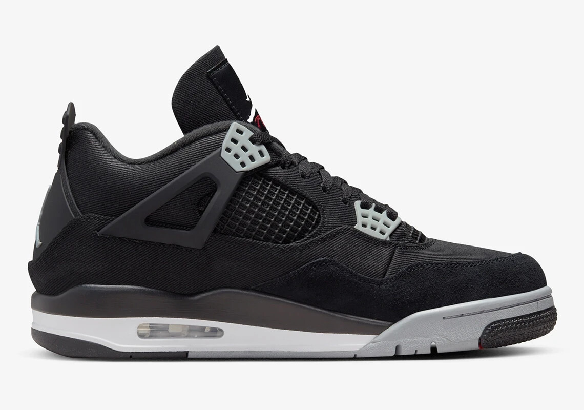 Nike Air Jordan 4 Retroブラック/レッド Air Jordan 4 Retro SE Black Canvas DH7138-006 Size 12