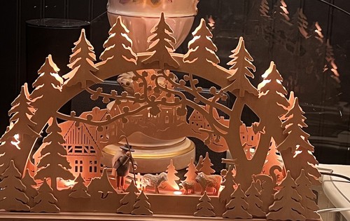 Candela Archi Germania Passeggiata nel Bosco Piccola Illuminazione Elettrica Indiretta