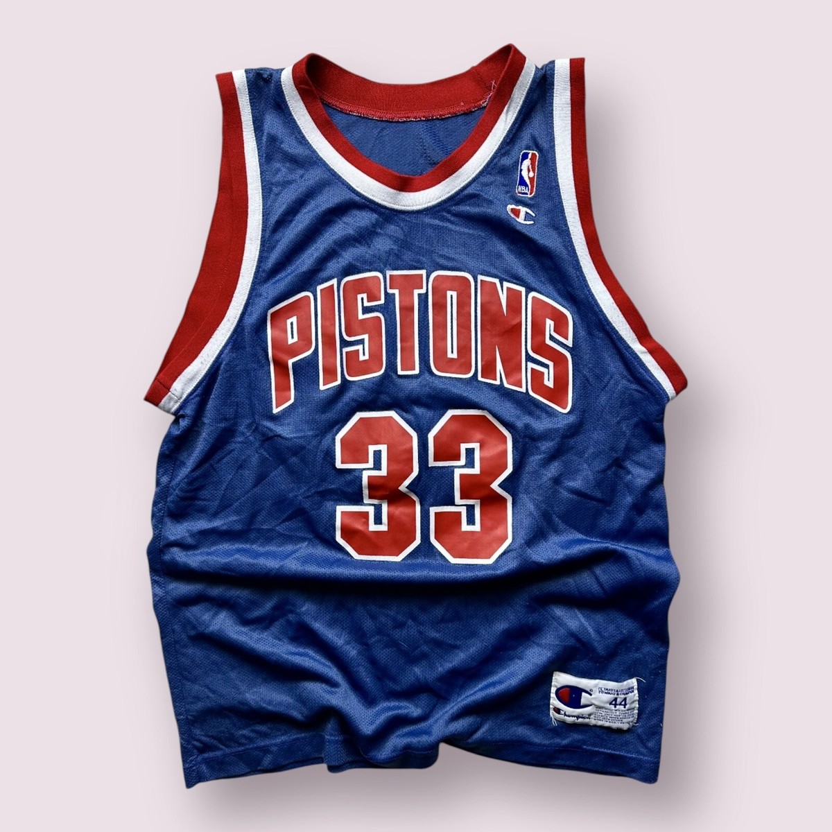 k*u様 希少 NBAユニフォーム Detroit Pistons Grant Vintage Detroit Pistons Grant Hill #33 NBA Champion