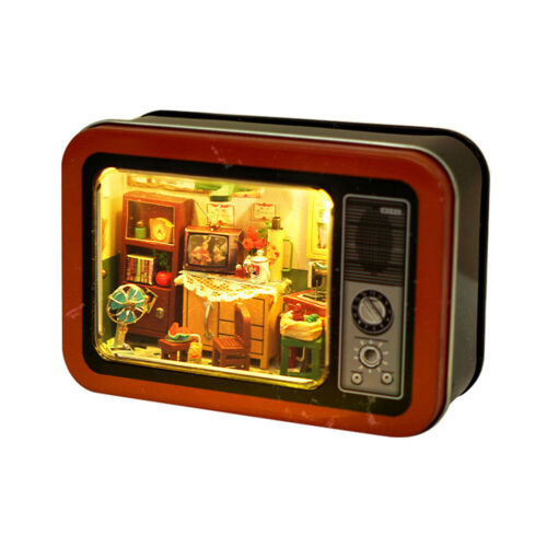 DIY 3D Box Theater Assemble Hecho a mano a prueba de polvo casa de mu?ecas hecho - Imagen 13 de 18