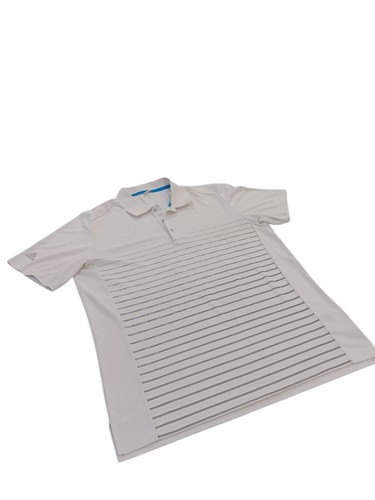 Adidas Climachill Men’s White S/S Polo Shirt Lightweight Golf Size L Large - Picture 5 of 16