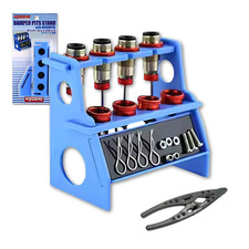 RC Shock Maintenance Bundle – HUDY Pliers & Kyosho Oil Stand 1/10 1/8