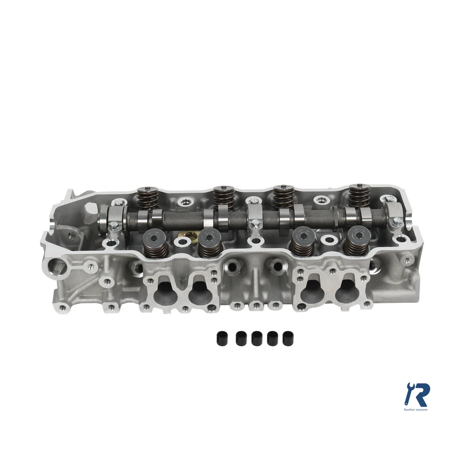 Aluminum Complete Cylinder Head Fit For Toyota 4Runner Pickup Celica 2.4L Foto 2 de 4