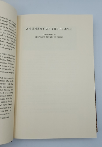 Ibsen Three Plays The Heritage Press with Slipcase - Hedda Gabler An Enemy of... - Imagen 17 de 22
