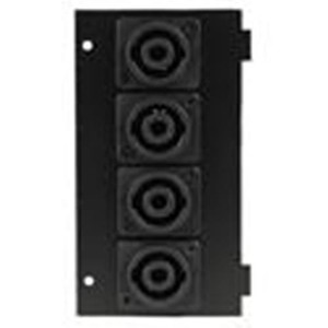 NEW-Floor-Wall-Cable-Wire-Connection-Steel-Stage-Panel-Plate-4-Speakon